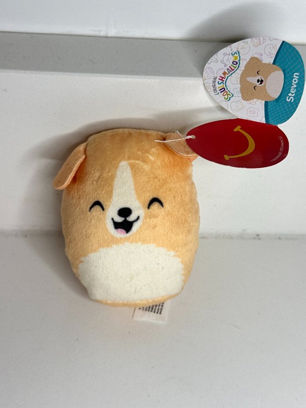 McDonald’s Squishmallows Stevon Dog Plush 2025
